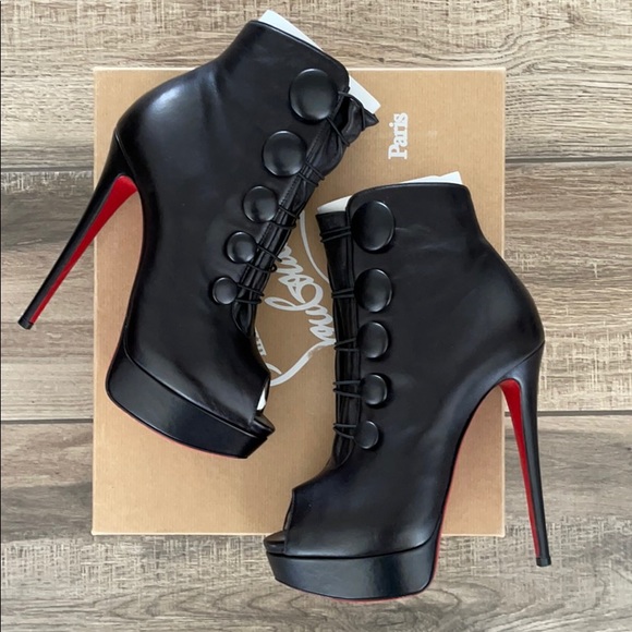 Christian Louboutin Shoes - CHRISTIAN LOUBOUTIN Lady Booton Booties